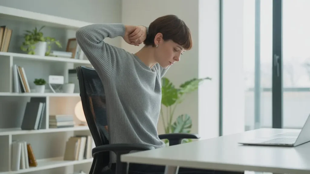 alongamento para quem trabalha sentado no home office