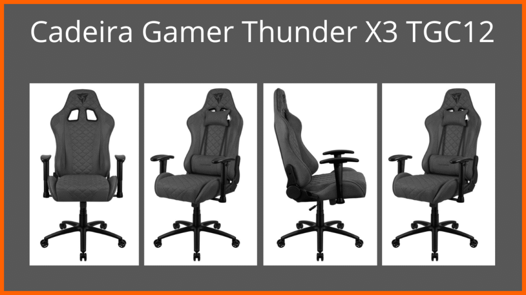 A Cadeira gamer ThunderX3 TGC12 é boa mesmo