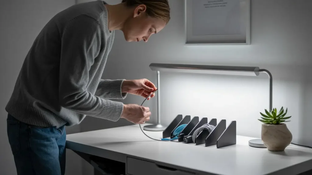 Iluminação para home office com luz de led para trabalhar